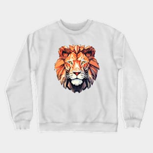 Lion Beast Animal World Wildlife Beauty Discovery Crewneck Sweatshirt